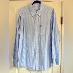 Brooks Brother 346 Men’s Long Sleeve Dress Shirt, XXL, EUC.